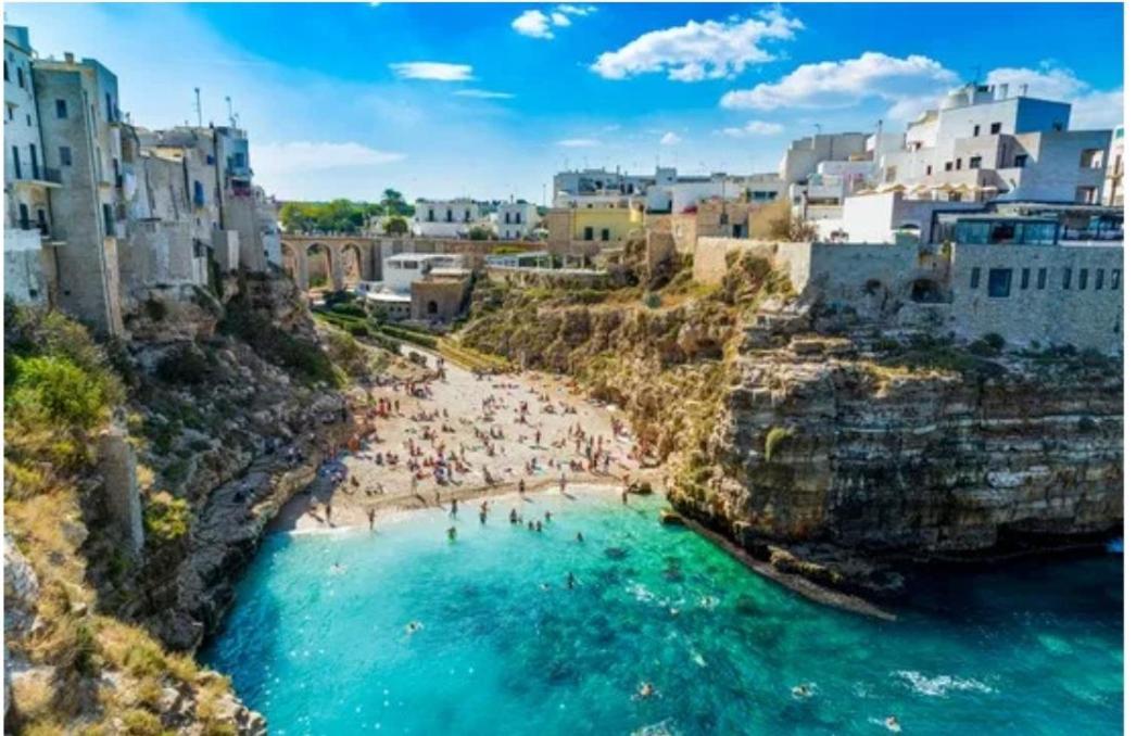 Ferienwohnung Il Pumo Blu Polignano a Mare Exterior foto